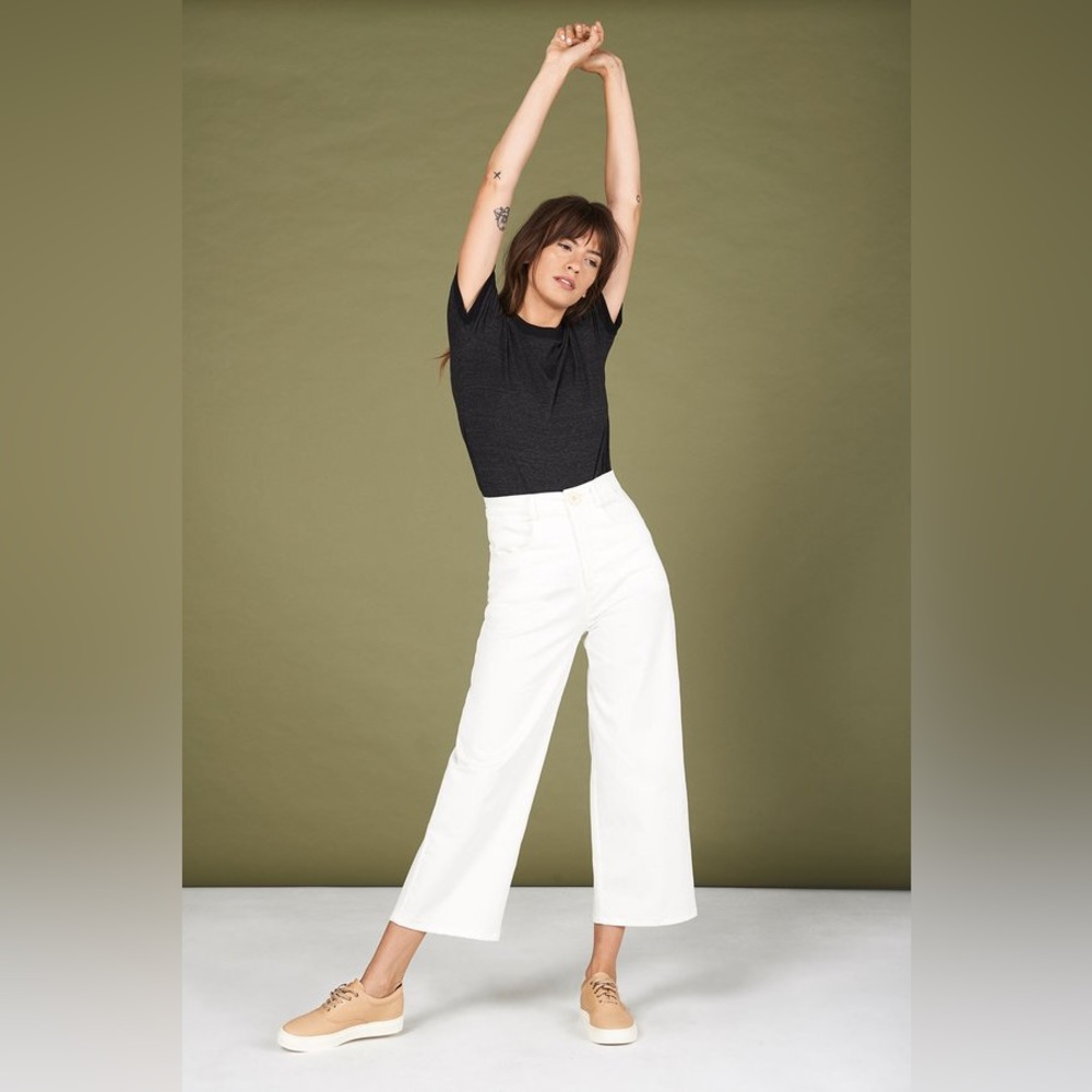 Whimsey and Row flora pant in white